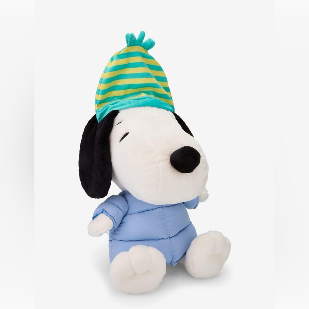 Peanuts Snoopy Puffer Jacket Plush Backpack